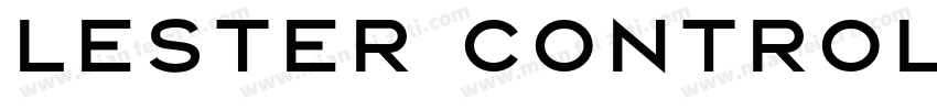 Lester Controls TC3 Regular字体转换